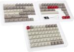 DUCKY Set taste Ducky Vintage Keycap, 108 taste, US (Gri/Rosu) (GAKC-518)