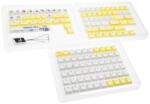 DUCKY Set taste Ducky Ducky x Fallout, 132 bucati, ANSI, US (Alb/Galben) (GAKC-561)
