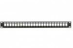 Extralink 24 port STP 19inch patch panel modular