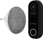 Hombli Смарт комплект Hombli - HBDP, Doorbell 2 и Chime 2, черен (HBDP-0100)