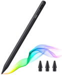 ESR Stylus Pen Stylus Pen pentru Tableta, Type-C, Palm Rejection, Tilt Pressure Sense - ESR (6C00107) - Black (KF2345003)