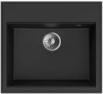 MOFÉM Zenit Gránit egymedencés mosogatótálca metál fekete 760012801N3 (760012801N3)