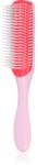 Denman D3 Original Curl Definer Pink Crush pieptene pentru păr creț 1 buc