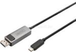 ASSMANN 2m Usb Type C - Dp Cable 8k30hz Hbr3 Alu Housing Black (digitus_db-300334-020-s) (digitus_db-300334-020-s)