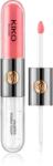 KIKO Unlimited Double Touch hosszantartó folyékony rúzs fénnyel árnyalat 112 Satin Peach Rose 6 ml