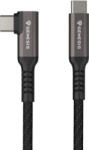 NATEC GENESIS NVC-2218 USB kábel USB 3.2 Gen 2 (3.1 Gen 2) 3 M USB C Fekete, Szürke (NVC-2218)