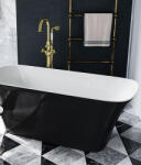 Besco ASSOS S-LINE B&W szabadonálló kád - szerelvenycenter - 704 990 Ft