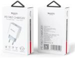 YESIDO YC27 PD 18W QC USB-C hálózati töltő adapter fehér