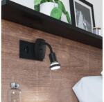 EGLO 300913 - Lampă LED pentru priză PARRINI 1xGU10/4, 5W/230V neagră (EG300913)