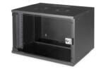 Digitus DN-49203 állvány 7U Falra szerelhető állvány Fekete (DN-49203)