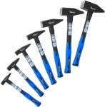 GEKO kalapács készlet 7db üvegszálas nyél 100g-2000g (G72296) (G72296)