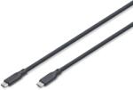ASSMANN AK-300344-020-S USB kábel USB4 Gen 2x2 2 M USB C Fekete (AK-300344-020-S)