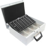 BASI - EGK 150 pénztárkazetta - masszív acéllemez kivitel, eurós érmetálcával és bankjegytartóval (B21000900)