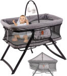 Lulilo kiságy utazó kiságy bölcső VOJAGO babaágy 2in1 (KX5104)