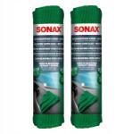 SONAX Microfasertücher Plus Innen+Scheibe Belső Mikroszálas Kendő 2db 38x38cm