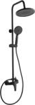 INVENA KALYMNOS zuhanyrendszer, matt fekete AU-28-004-V (AU-28-004-V)
