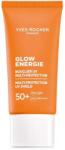 Yves Rocher Glow Energie Cremă de protecție solară pentru față, SPF50+, 30 ml (03650)