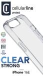 Cellularline Husă Cellularline - Clear Strong, iPhone 16e, transparent (CLEARDUOIPHSE4T)