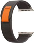 Trender Curea Trender - TR-ATX Textile, Apple Watch, 44/45 mm, negru (TR-ATX45BK)