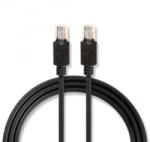 Nedis UTP Cat5e patch kábel RJ45 15m fekete (CCBW85100AT150) (CCBW85100AT150)