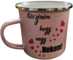  Köszönöm hogy vagy nekem-pink glitteres bögre