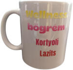  Wellnes bögrém-fehér bögre