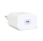 Delight 1xType-C PD20W hálózati töltő fehér (55040WH) (55040WH)