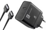 Cellularline Încărcător Cellularline - 9259, USB-C, 45W, negru (ACHKIT45WC2CTABK)