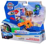 Spin Master Paw Patrol Paw Patrol, Search&Rescue, Rocky, vehicul cu figurina Figurina