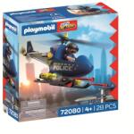Playmobil Playmobil, City Action, Elicopter al politiei cu radar, 72080