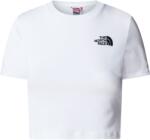 The North Face Essential Cropped Slim Short Sleeve Tee Размер: S / Цвят: бял