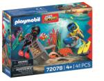 Playmobil Playmobil, City Action, Scafandru al politiei cu comoara, 72078