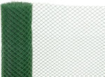 Strend Pro Garden Műanyag kerítésháló, Strend Pro Garden Economy 6, zöld, 100 cm x 10 m, szemméret: 20 x 20 mm, 300 g/m2, 45°-ban döntött négyzetrács, 100 % műanyag (TC431456)