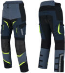 W-TEC Motoros nadrág W-TEC Modock, víz- és szélálló, kivehető CE protektorok, Visionight fényvisszaverő elemek, csúszásgátló alkalmazás az ülőrészen fekete-kék-fluoreszkáló sárga 6XL (29306-6XL)