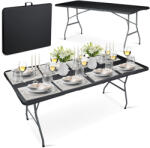 Plonos Összecsukható kerti asztal 180 cm Plonos fekete (440001)