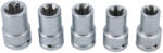 Laser Tools Dugókulcs - crowafej készlet 3/4" Belső E-torx E24-E32 5 db-os - Laser (LAS-8705)