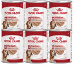 Royal Canin ROYAL CANIN® Medium Ageing 7+ 6x410 g nedves eledel, pástétom, 7 évnél idősebb, közepes testű kutyák számára