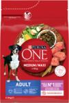 ONE PURINA ONE Adult Medium/Maxi Felnőtt kutyáknak szánt, bárányhússal és rizzsel dúsított eledel 2, 5 kg