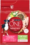 ONE PURINA ONE Súlykontroll/Sterilizált közepes/nagy testű kutyáknak készült, pulykahúsban gazdag kutyaeledel, rizzsel 2, 5 kg