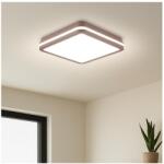 Brilagi Brilagi-LED kültéri lámpatest mozgásérzékelővel BENE LED/24W/230V 26x26 cm barna IP54 BRI738 (BG3865)