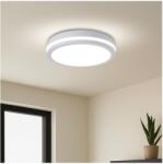 Brilagi - mozgásérzékelős LED kültéri lámpatest BENE LED/24W/230V átm. 26 cm fehér IP54 BRI730 (BG3857)