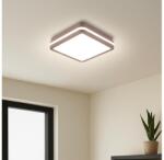 Brilagi Brilagi-LED kültéri lámpatest érzékelővel BENE LED/18W/230V 21, 5x21, 5 cm barna IP54 BRI736 (BG3863)