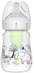 Dr. Brown's Sticlă pentru sugari Junglă options+ Gât larg 150 ml Anti-colic - 1 buc (WB51008-S (IP5471)