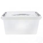 Heidrun Europlastic Heidrun Clipbox átlátszó tárolódoboz 5L fogantyús (401631)