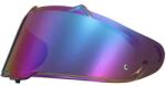 LS2 Vizier pentru căști de motocicletă LS2 FF807/FF817 Triangle Shape, oglindă violet (LS806807VIS25)