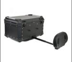 Coocase Top case Coocase 65L aluminiu cu spatar ajustabil cutie moto (00000739)