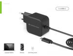 Conceptronic Univerzális Töltő adapter - OZUL04BE (USB-C, 67W, 3, 3-21V, fekete, 1, 8m) (OZUL04BE) - bbmarket