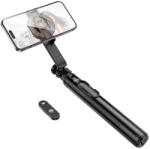 hoco. szelfibot állvány vezeték nélküli távirányítóval, mágneses K25 fekete