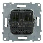 LEGRAND Suno fényerőszabályzó 2vez. betét közp. fedéllel forgatógomb alumínium 5-300W LEGRAND - 721379 (721379)