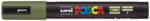 uni Dekormarker 1, 8-2, 5mm, Uni Posca PC-5M khaki (2UPC5MSZATEN) - cartridge